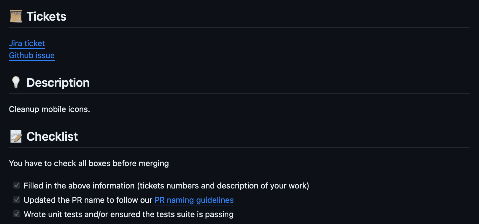 Optimising Collaboration with Pull Request Templates